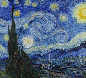 notte stellata van gogh