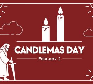 candelora1, candele e disegno di uomo con bastone