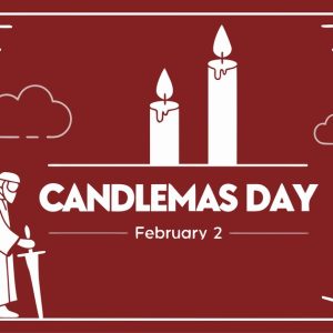 candelora1, candele e disegno di uomo con bastone