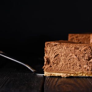 Torta fredda al cioccolato con Oro Saiwa